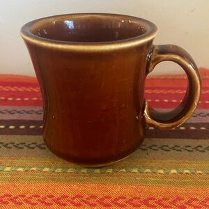 Vintage vertex Brown glazed Ceramic Mug diner coffee cup
